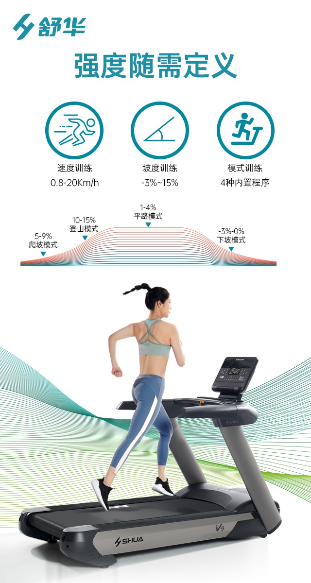 多宝电竞V9跑步机SH-T8919-广西多宝电竞体育健身器材有限公司