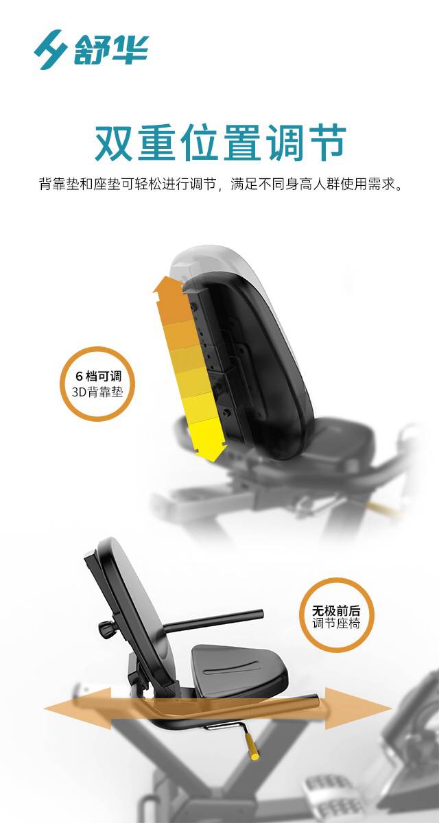 SH-B5836R 卧式健身车-广西多宝电竞体育健身器材有限公司